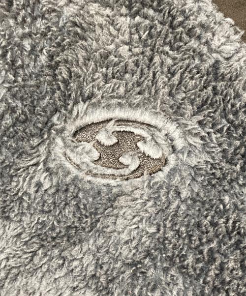 san san gear（サンサンギア）san san gear (サンサンギア) FLEECE HOODED JACKET ネイビー サイズ:M(2)の古着・服飾アイテム