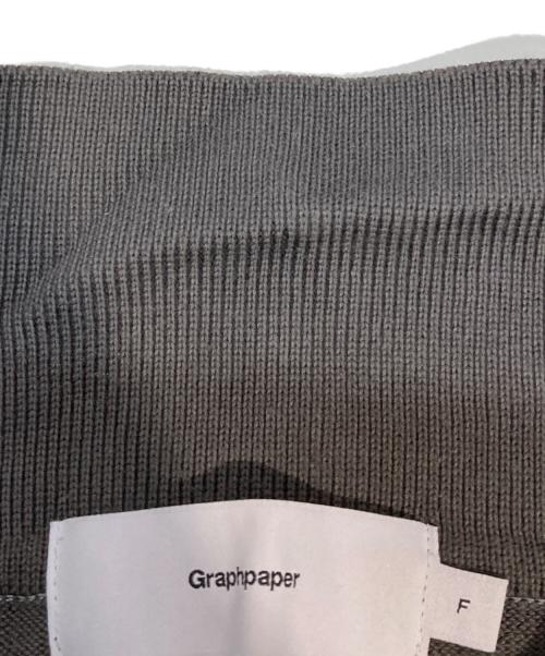 Graphpaper（グラフペーパー）Graphpaper (グラフペーパー) Suvin Oversized L/S Polo グレー サイズ:Freeの古着・服飾アイテム
