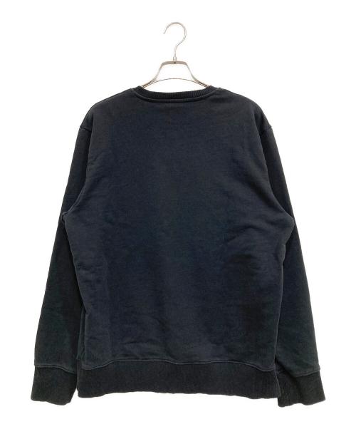 HELMUT LANG（ヘルムートラング）HELMUT LANG (ヘルムートラング) Pigeon Logo-print Loopback Cotton-jersey Sweatshirt ブラック サイズ:XLの古着・服飾アイテム