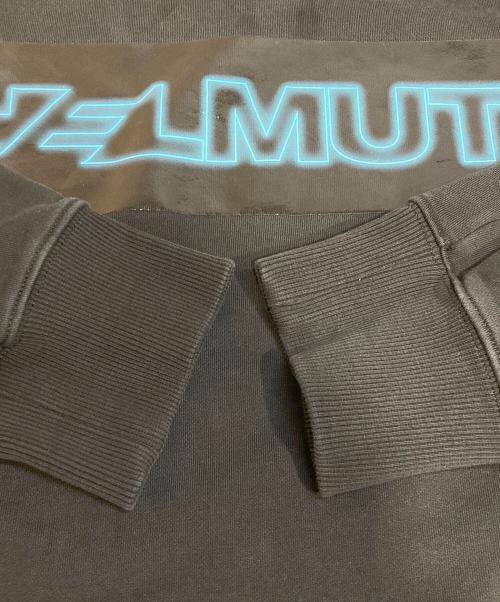 HELMUT LANG（ヘルムートラング）HELMUT LANG (ヘルムートラング) Pigeon Logo-print Loopback Cotton-jersey Sweatshirt ブラック サイズ:XLの古着・服飾アイテム