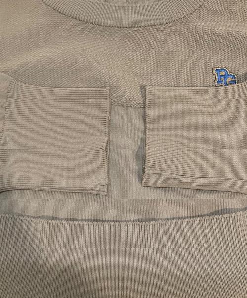 PEARLY GATES（パーリーゲイツ）PEARLY GATES (パーリーゲイツ) フレコセーターニット ブラウン サイズ:0 (S)の古着・服飾アイテム