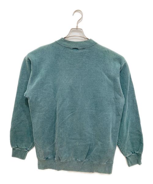 USED（ユーズド）USED (ユーズド) アニマル柄スウェット グリーン サイズ:Lの古着・服飾アイテム