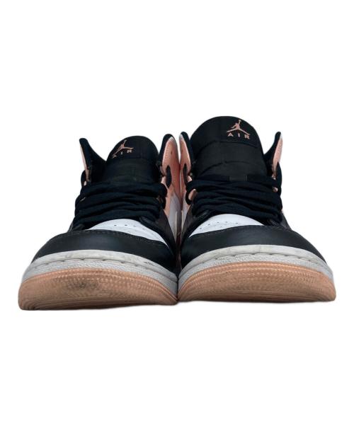 NIKE（ナイキ）NIKE (ナイキ) AIR JORDAN 1 MID ブラック×ピンク サイズ:27.5cmの古着・服飾アイテム