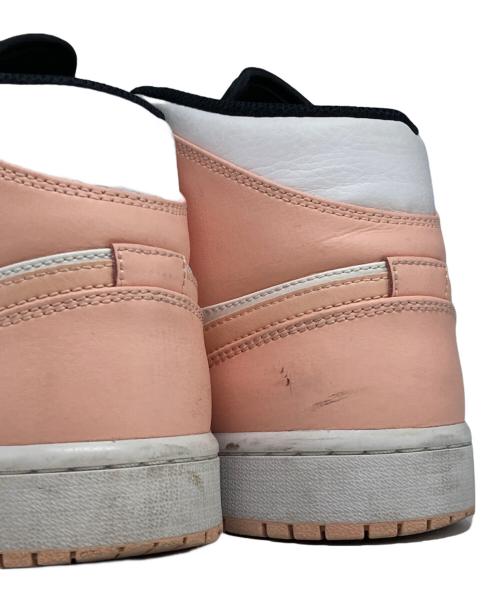 NIKE（ナイキ）NIKE (ナイキ) AIR JORDAN 1 MID ブラック×ピンク サイズ:27.5cmの古着・服飾アイテム