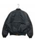 ALPHA (アルファ) MA-1ナイロンジャケット ブラック サイズ:L：10000円