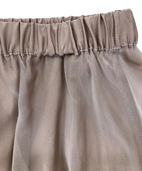 Diagram（ダイアグラム）Diagram (ダイアグラム) シアーコンビニットワンピース ベージュ サイズ:36の古着・服飾アイテム