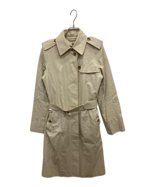 BURBERRY LONDON（バーバリーロンドン）BURBERRY LONDON (バーバリーロンドン) ライナー付きシングルコート ベージュ サイズ:38の古着・服飾アイテム