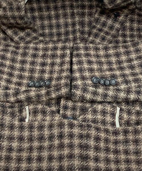 G-Stage（ジーステージ）G-Stage (ジーステージ) Harris Tweed (ハリスツイード) テーラードジャケット ブラウン サイズ:L(48)の古着・服飾アイテム