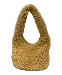 TODAYFUL（トゥデイフル）の古着「Oval Boa Bag」｜ベージュ