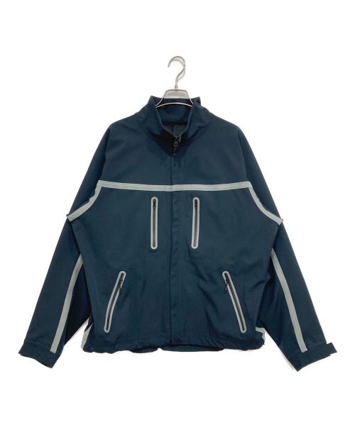Abu Garcia（アブガルシア）Abu Garcia (アブガルシア) BEAMS (ビームス) 別注 Soft Shell Jakcet ネイビー サイズ:Mの古着・服飾アイテム