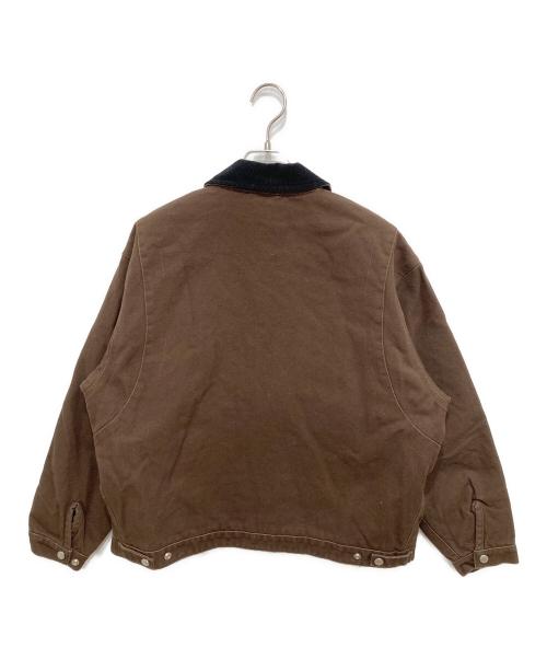 EVISTUB J（EVISTUB J）evistub j (EVISTUB J) パデットワークジャケット ブラウン サイズ:Sの古着・服飾アイテム