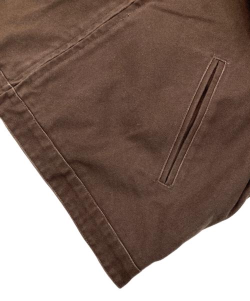 EVISTUB J（EVISTUB J）evistub j (EVISTUB J) パデットワークジャケット ブラウン サイズ:Sの古着・服飾アイテム