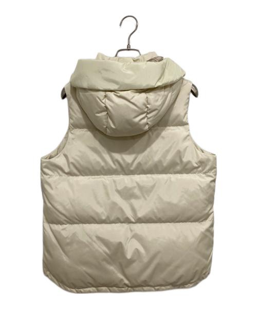 COACH（コーチ）COACH (コーチ) ダウンベスト アイボリー サイズ:Sの古着・服飾アイテム