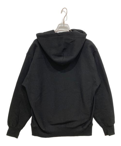 MOBB（モブ）MOBB (モブ) 発砲プリントプルオーバーパーカー ブラック サイズ:Mの古着・服飾アイテム