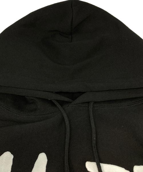 MOBB（モブ）MOBB (モブ) 発砲プリントプルオーバーパーカー ブラック サイズ:Mの古着・服飾アイテム