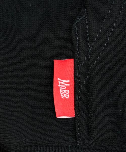 MOBB（モブ）MOBB (モブ) 発砲プリントプルオーバーパーカー ブラック サイズ:Mの古着・服飾アイテム