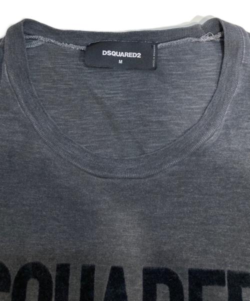 DSQUARED2（ディースクエアード）DSQUARED2 (ディースクエアード) ロゴTシャツ ブラック サイズ:Mの古着・服飾アイテム