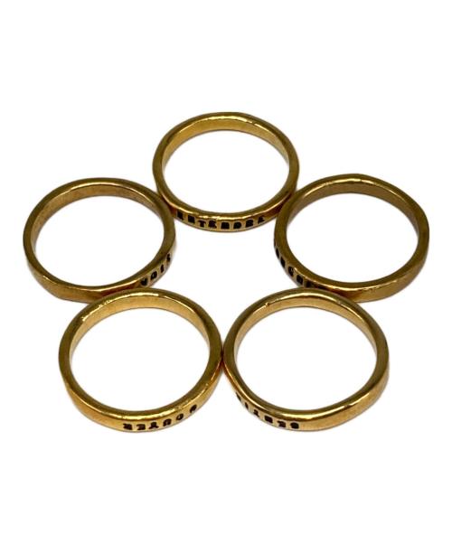 SERGE THORAVAL（セルジュトラヴァル）SERGE THORAVAL (セルジュトラヴァル) Les 5 sens 五感 リング ゴールド サイズ:13号の古着・服飾アイテム