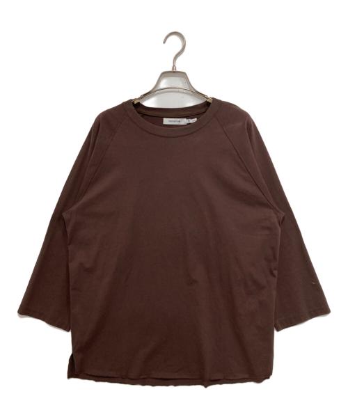 nonnative（ノンネイティブ）nonnative (ノンネイティブ) DWELLER Q/S TEE COTTON JERSEY ブラウン サイズ:Mの古着・服飾アイテム