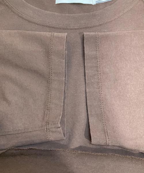 nonnative（ノンネイティブ）nonnative (ノンネイティブ) DWELLER Q/S TEE COTTON JERSEY ブラウン サイズ:Mの古着・服飾アイテム