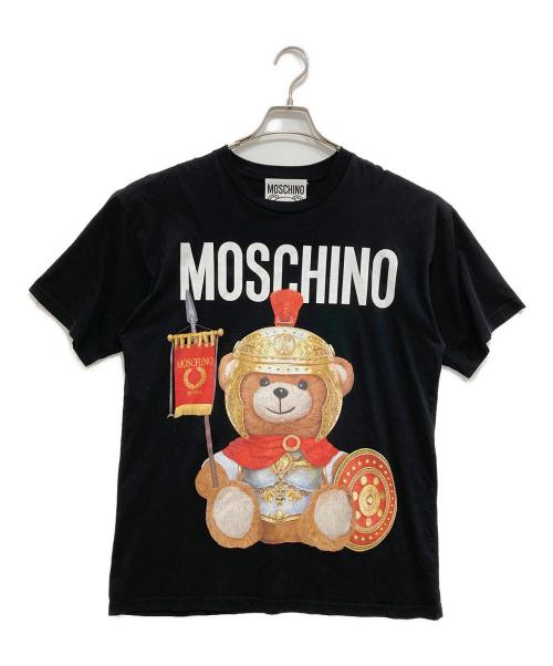 MOSCHINO（モスキーノ）MOSCHINO (モスキーノ) ベアープリントカットソー ブラック サイズ:Sの古着・服飾アイテム