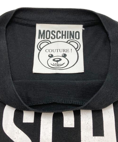 MOSCHINO（モスキーノ）MOSCHINO (モスキーノ) ベアープリントカットソー ブラック サイズ:Sの古着・服飾アイテム