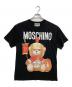 MOSCHINO（モスキーノ）の古着「ベアープリントカットソー」｜ブラック