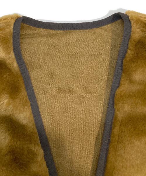 Barbour（バブアー）Barbour (バブアー) フロントジップ ファー ライナー ベスト ベージュ サイズ:XL (44)の古着・服飾アイテム