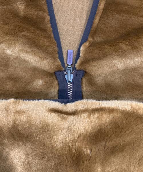 Barbour（バブアー）Barbour (バブアー) フロントジップ ファー ライナー ベスト ベージュ サイズ:XL (44)の古着・服飾アイテム