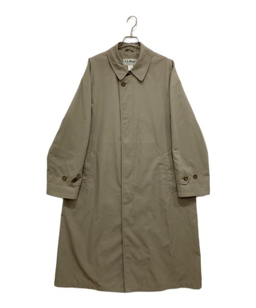 L.L.Bean（エルエルビーン）L.L.Bean (エルエルビーン) チンストラップ付きステンカラーコート ベージュ サイズ:Mの古着・服飾アイテム