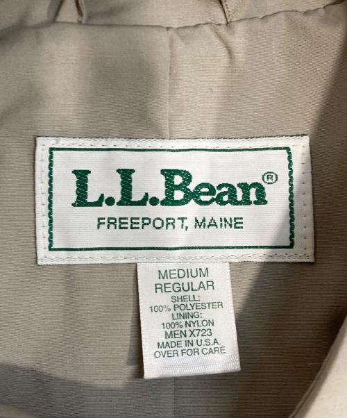 L.L.Bean（エルエルビーン）L.L.Bean (エルエルビーン) チンストラップ付きステンカラーコート ベージュ サイズ:Mの古着・服飾アイテム