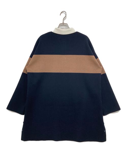 ARPEGE STORY（アルページュストーリー）ARPEGE STORY (アルページュストーリー) ラガーニットワンピース ネイビー サイズ:2（M程度）の古着・服飾アイテム