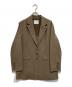 COLLAGE GALLARDAGALANTE（コラージュ ガリャルダガランテ）の古着「オケージョンジャケット」｜ブラウン