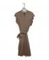 Her lip to (ハーリップトゥ) Ruffle Sleeve Belted Knit Dress ベージュ サイズ:M：4000円