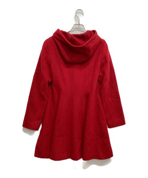 Vivienne Westwood RED LABEL（ヴィヴィアンウエストウッドレッドレーベル）Vivienne Westwood RED LABEL (ヴィヴィアンウエストウッドレッドレーベル) トグルボタンダッフルコート レッド サイズ:2の古着・服飾アイテム