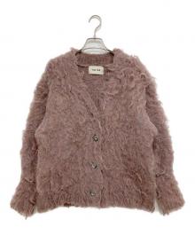 THE TOE（ザ・トゥー）の古着「SHAGGY CARDIGAN」｜バイオレット
