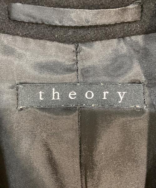 theory（セオリー）theory (セオリー) カシミヤコート ブラック サイズ:Sの古着・服飾アイテム