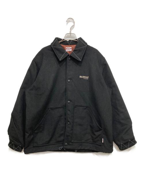 BADWAY（バッドウェイ）BADWAY (バッドウェイ) Shaggy Coach jacket ブラック サイズ:Lの古着・服飾アイテム