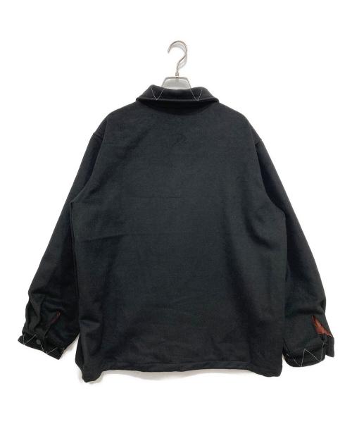 BADWAY（バッドウェイ）BADWAY (バッドウェイ) Shaggy Coach jacket ブラック サイズ:Lの古着・服飾アイテム