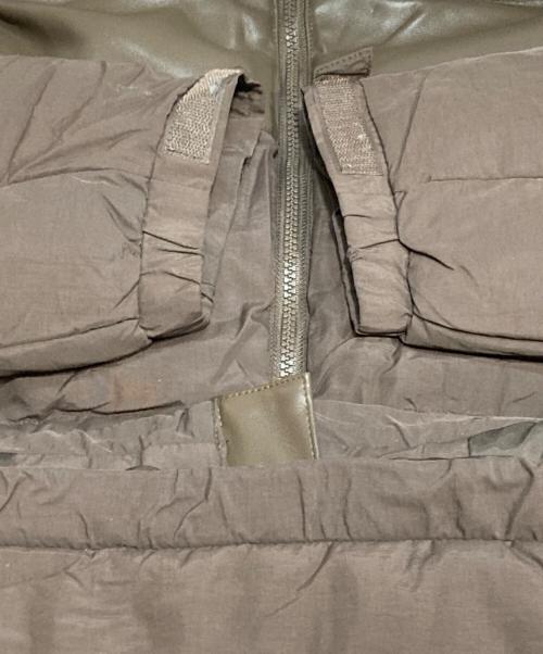 BADWAY（バッドウェイ）BADWAY (バッドウェイ) Western leather down jacket ブラウン サイズ:Lの古着・服飾アイテム