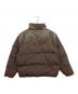 BADWAY (バッドウェイ) Western leather down jacket ブラウン サイズ:L：6000円