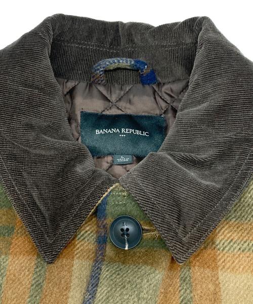 BANANA REPUBLIC（バナナリパブリック）BANANA REPUBLIC (バナナリパブリック) 中綿ジャケット ブラウン サイズ:Lの古着・服飾アイテム