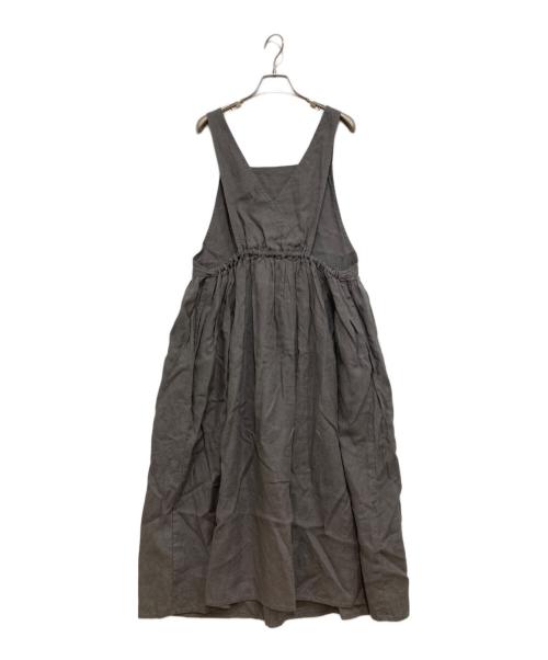 fog linen work（フォグリネンワーク）fog linen work (フォグリネンワーク) リネンワンピース グレー サイズ:Freeの古着・服飾アイテム