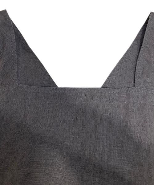 fog linen work（フォグリネンワーク）fog linen work (フォグリネンワーク) リネンワンピース グレー サイズ:Freeの古着・服飾アイテム