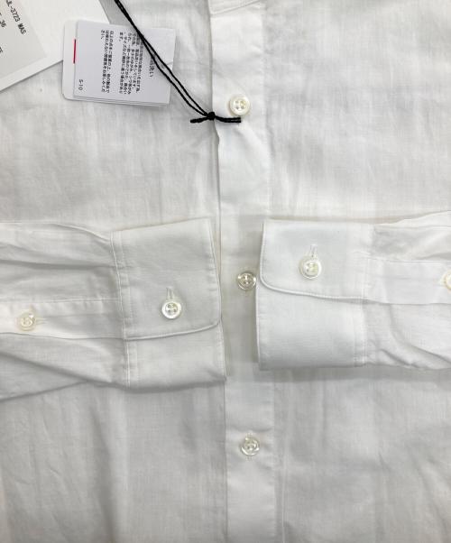 LE GLAZIK（ル グラジック）LE GLAZIK (ル グラジック) コットンリネンシャツワンピース ホワイト サイズ:36 未使用品の古着・服飾アイテム