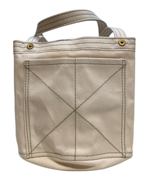 一澤帆布（イチザワハンプ）一澤帆布 (イチザワハンプ) キャンバストートバッグ アイボリーの古着・服飾アイテム