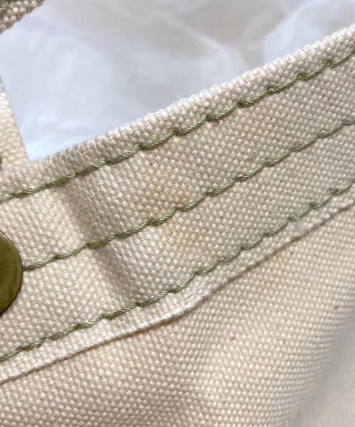 一澤帆布（イチザワハンプ）一澤帆布 (イチザワハンプ) キャンバストートバッグ アイボリーの古着・服飾アイテム