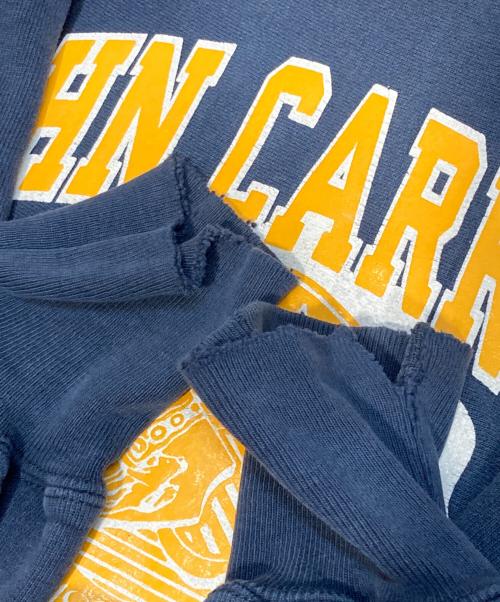 Champion REVERSE WEAVE（チャンピオン リバース ウィーブ）Champion REVERSE WEAVE (チャンピオン リバース ウィーブ) 90sリバースウィーブスウェット ネイビー サイズ:XLの古着・服飾アイテム