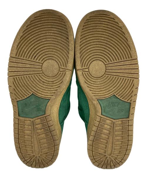 NIKE SB（ナイキエスビー）NIKE SB (ナイキエスビー) ハイカットスニーカー グリーン サイズ:27.5cmの古着・服飾アイテム