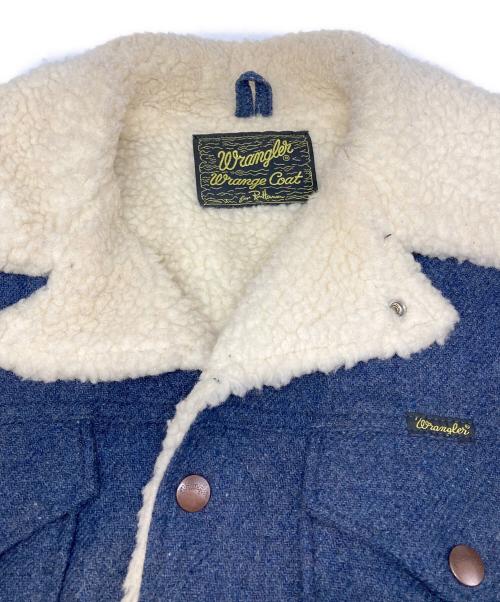 Wrangler（ラングラー）Wrangler (ラングラー) Ron Herman (ロンハーマン) ボアランチジャケット インディゴ サイズ:Mの古着・服飾アイテム